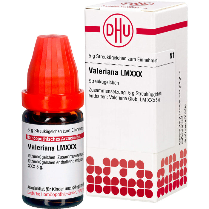 DHU Valeriana LM XXX Streukügelchen, 5 g Globuli