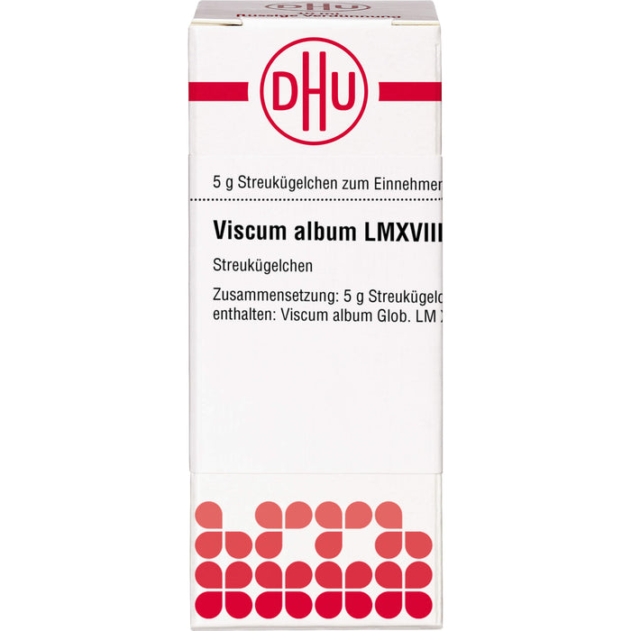 DHU Viscum album LM XVIII Streukügelchen, 5 g Globuli