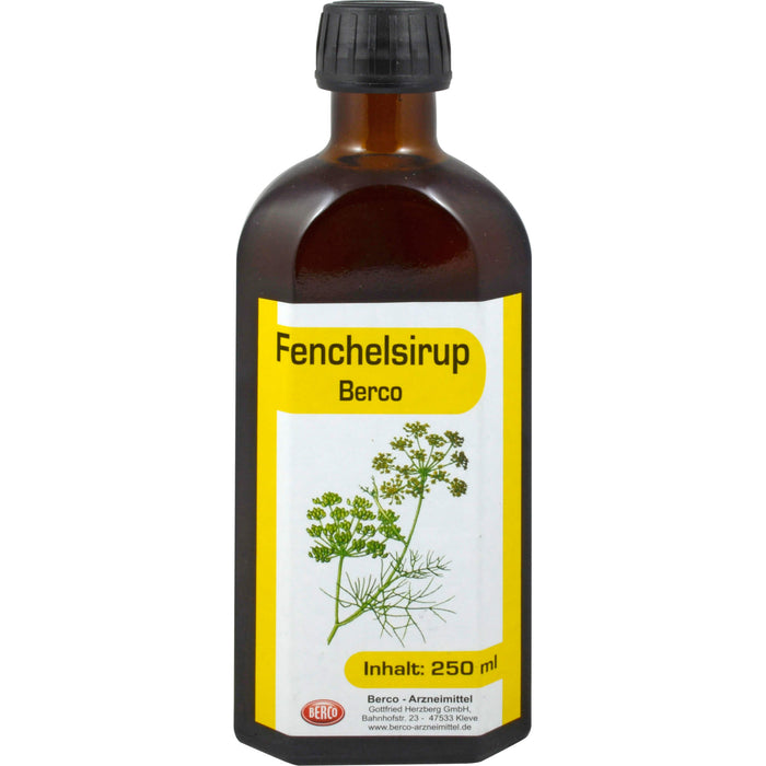 Fenchelsirup Berco, 250 ml FLU