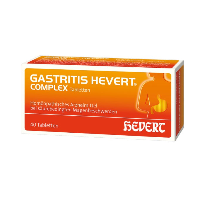Gastritis Hevert complex Tabletten, 40 St. Tabletten