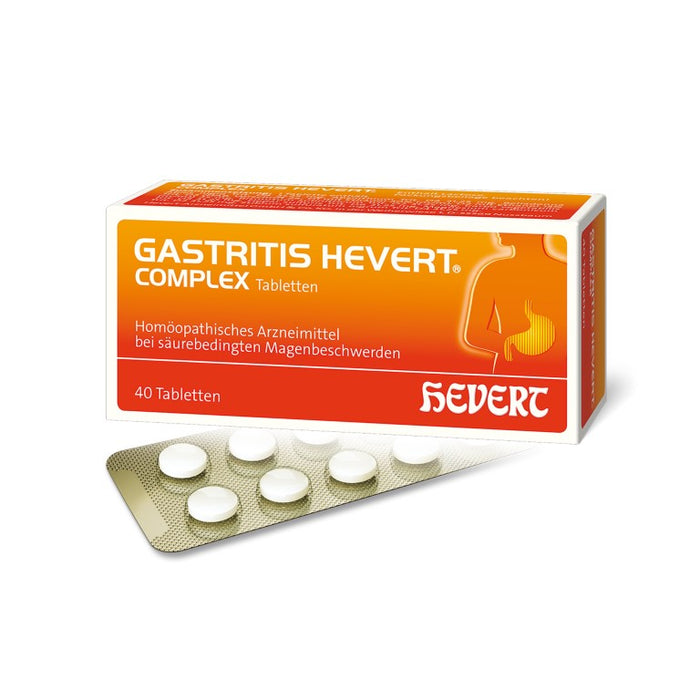 Gastritis Hevert complex Tabletten, 40 St. Tabletten
