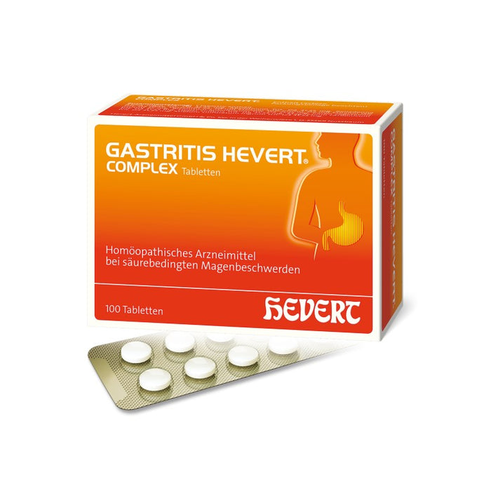 Gastritis Hevert complex Tabletten, 100 St. Tabletten