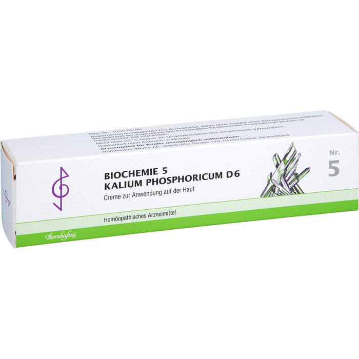 Biochemie 5 Kalium phosphoricum Bombastus D6 Creme, 100 ml CRE