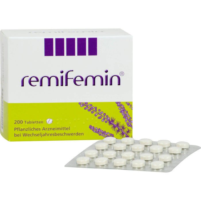 remifemin bei Wechseljahresbeschwerden Tabletten, 200 St. Tabletten