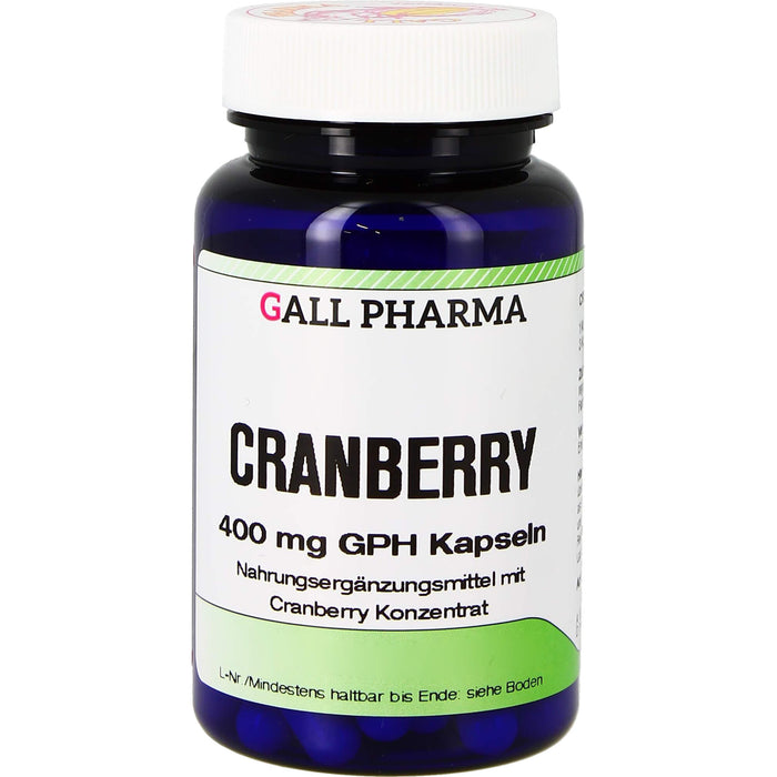 GALL PHARMA Cranberry 400 mg GPH Kapseln, 60 St. Kapseln