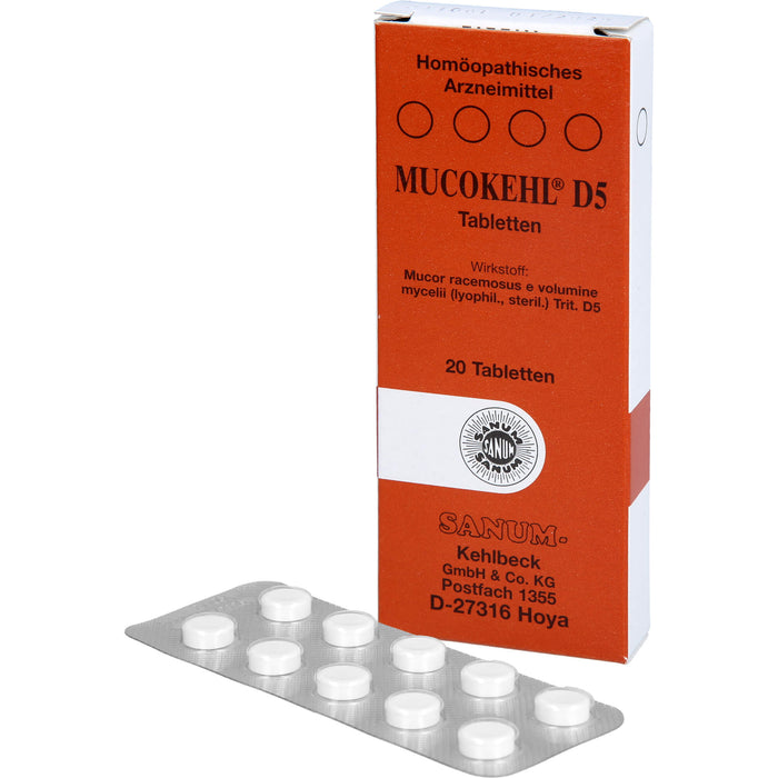MUCOKEHL D5 Tabletten, 20 St. Tabletten