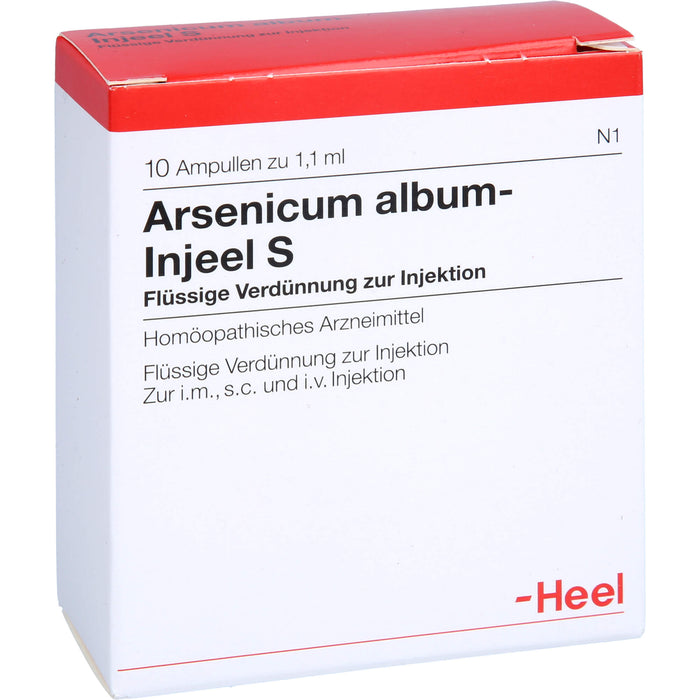 Arsenicum album-Injeel S Ampullen, 10 St. Ampullen