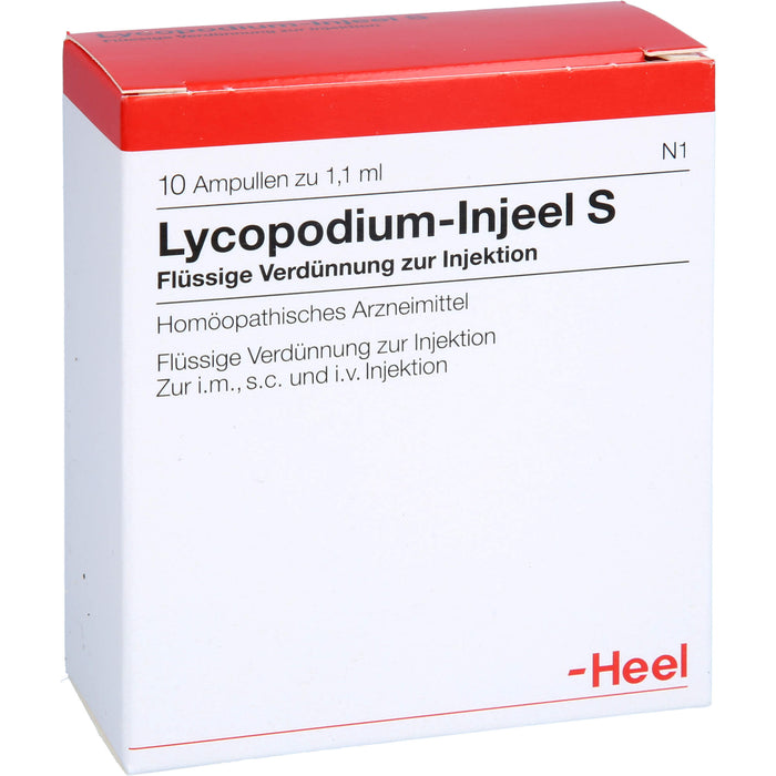 Lycopodium-Injeel S Inj.-Lsg., 10 St AMP