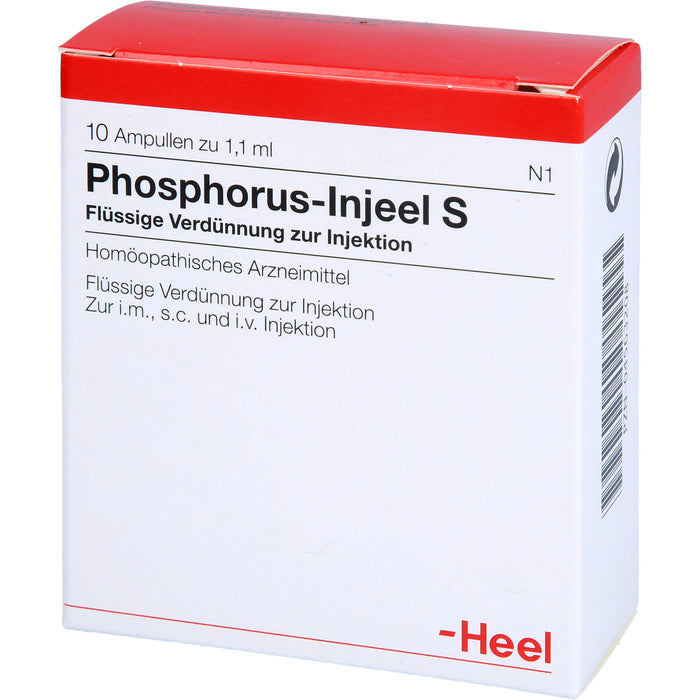 Phosphorus-Injeel S Ampullen, 10 St. Ampullen
