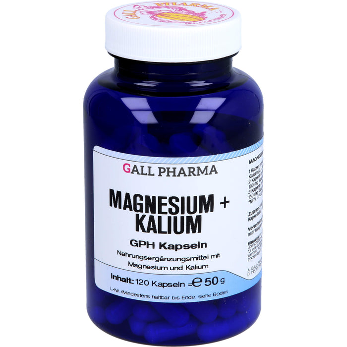 Magnesium + Kalium GPH Kapseln, 120 St KAP