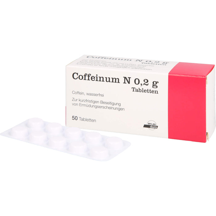 Coffeinum N 0.2 g Tabletten, 50 St. Tabletten