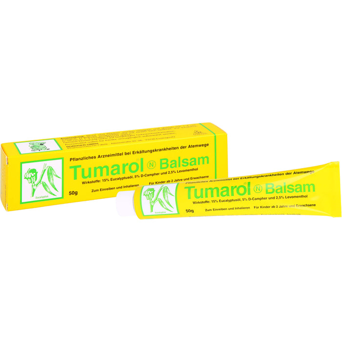 Tumarol N Balsam bei Erkältungskrankheiten der Atemwege, 50 g Creme
