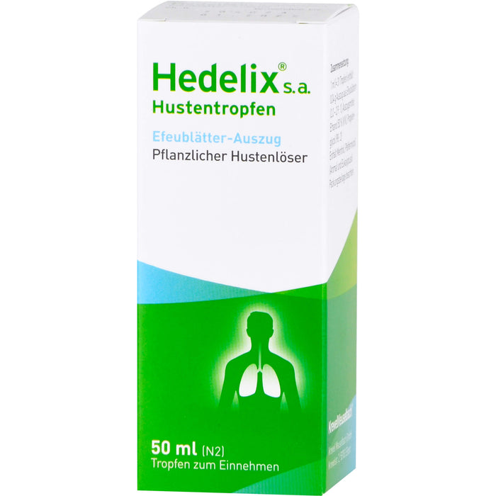 Hedelix s.a. Hustentropfen pflanzlicher Hustenlöser, 50 ml Lösung