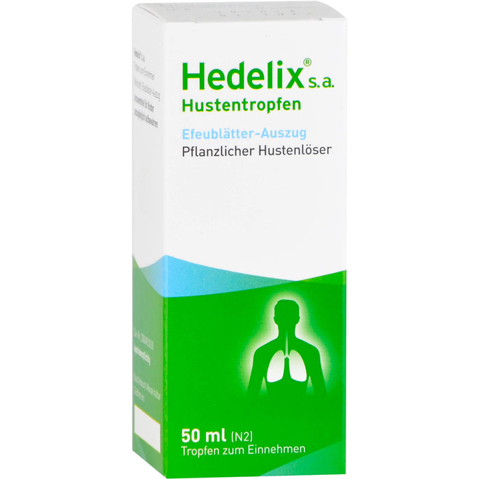 Hedelix s.a. Hustentropfen pflanzlicher Hustenlöser, 50 ml Lösung