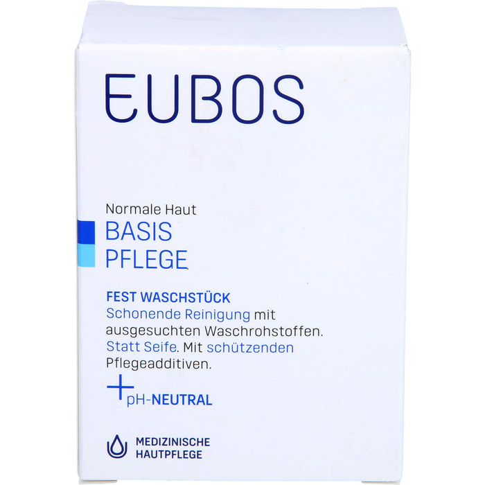 EUBOS Basispflege Fest Waschstück, 1 St. Seifenstück