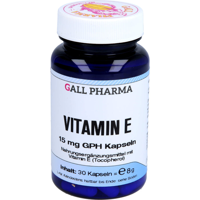 GALL PHARMA Vitamin E 15 mg GPH Kapseln, 30 St. Kapseln