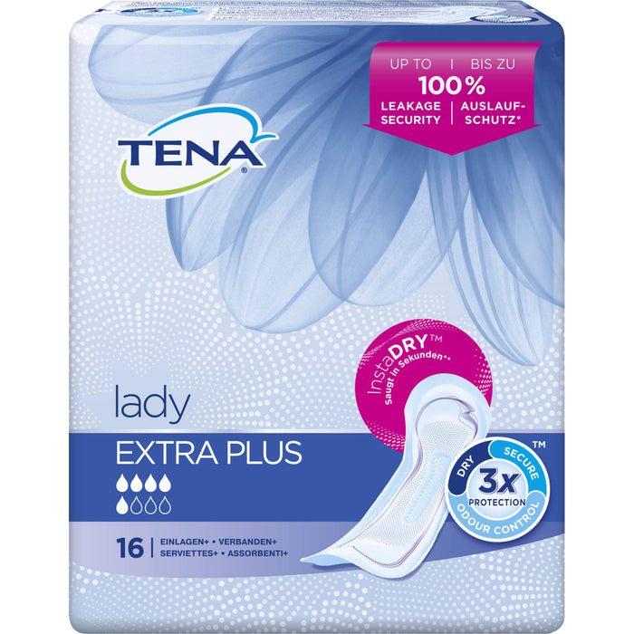 TENA Lady Extra Plus Einlagen, 16 St. Einlagen
