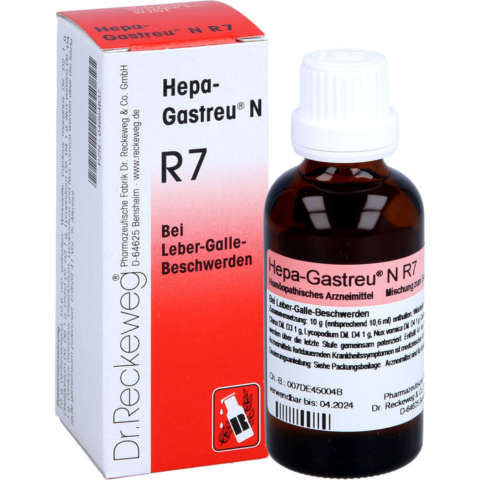 Hepa-Gastreu N R7 Tropfen, 50 ml MIS