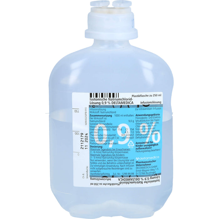Isotonische Natriumchlorid-Lösung 0,9 % DELTAMEDICA Infusionslösung, 2500 ml Lösung