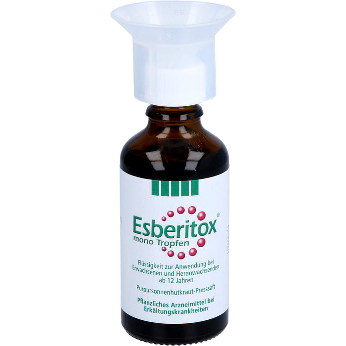 Esberitox mono Tropfen bei Erkältungskrankheiten, 50 ml Lösung