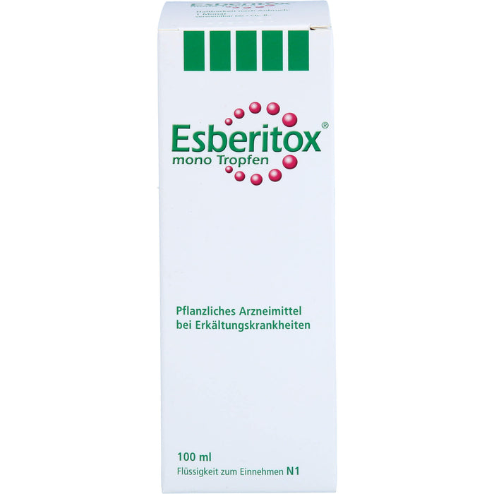Esberitox mono Tropfen bei Erkältungskrankheiten, 100 ml Lösung