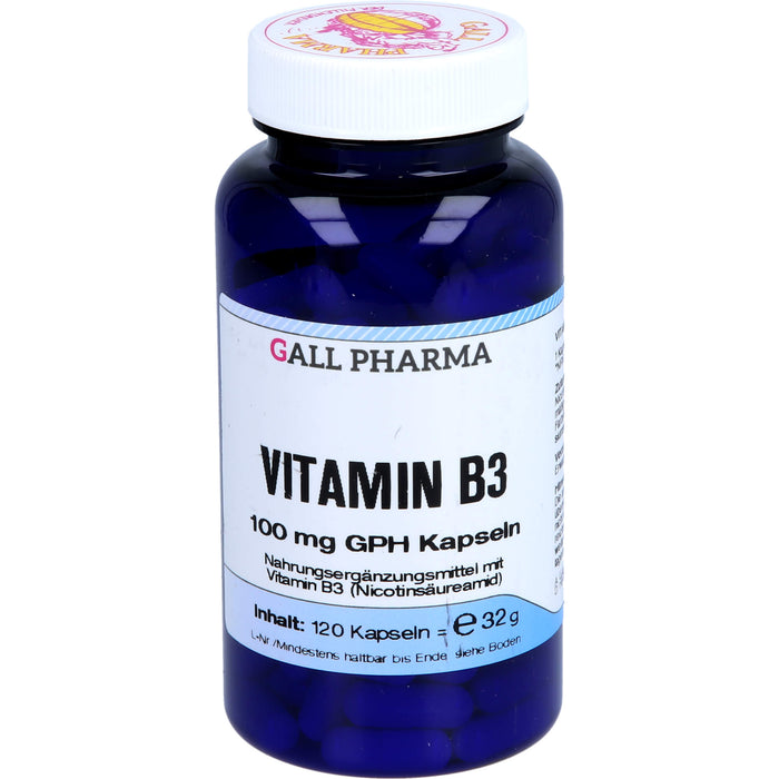 GALL PHARMA Vitamin B3 100 mg GPH Kapseln, 120 St. Kapseln