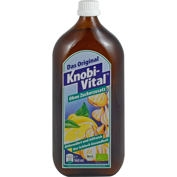 KnobiVital ohne Zuckerzusatz Getränk, 960 ml Lösung