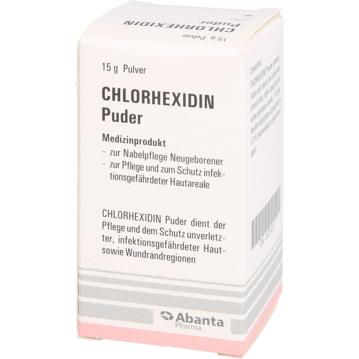 Abanta Pharma Chlorhexidin Puder, 15 g Puder