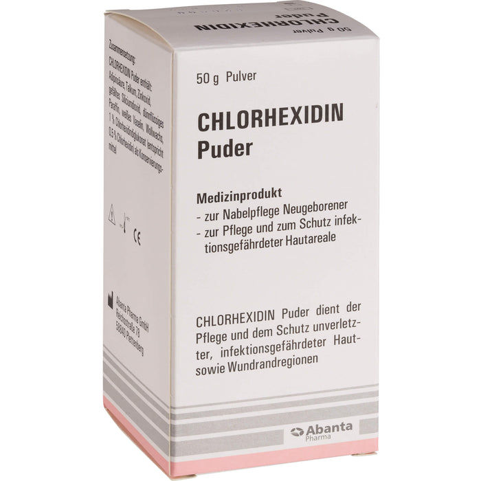 Abanta Pharma Chlorhexidin Puder, 50 g Puder