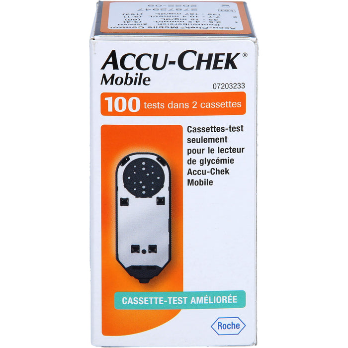 Accu Chek Mobile Testkass, 100 St TES