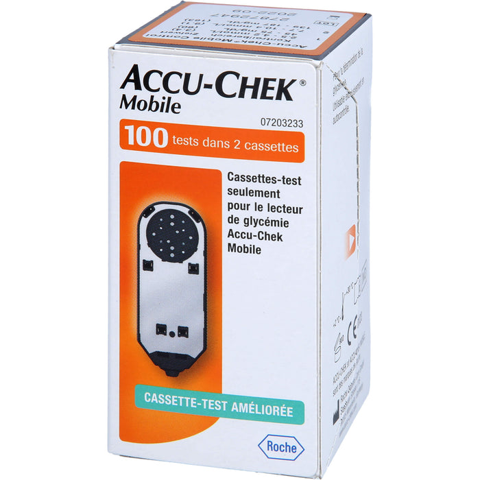 Accu Chek Mobile Testkass, 100 St TES