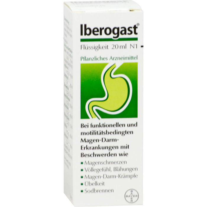 Iberogast Classic bei funktionellen und motilitätsbedingten Magen-Darm-Erkrankungen, 20 ml Lösung