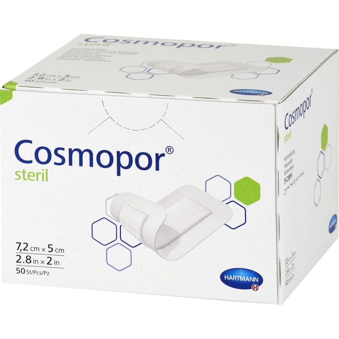 Cosmopor steril 7,2x5cm CPC, 50 St PFL