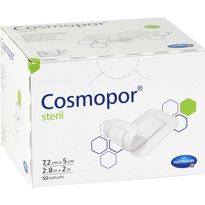 Cosmopor steril 7,2x5cm CPC, 50 St PFL