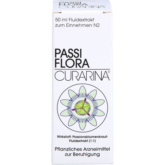 PASSIFLORA CURARINA Fluidextrakt zur Beruhigung, 50 ml Lösung
