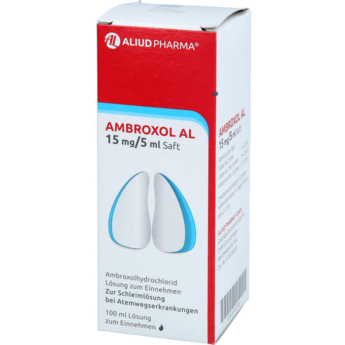 ALIUD PHARMA Ambroxol AL Saft, 100 ml Lösung