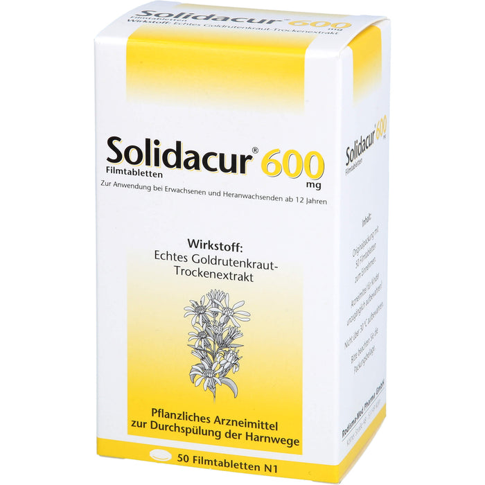Solidacur 600 mg, Filmtabletten, 50 St FTA