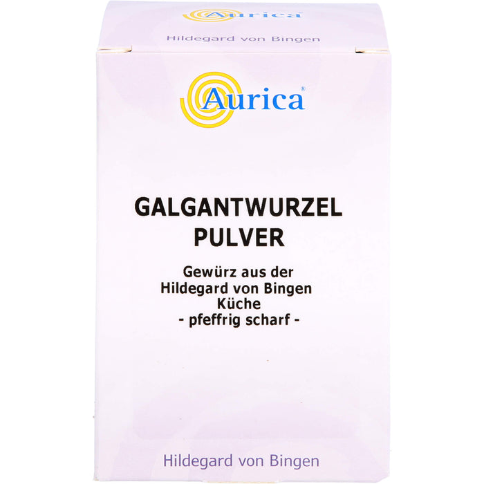 Aurica Galgantwurzel Pulver, 100 g Pulver