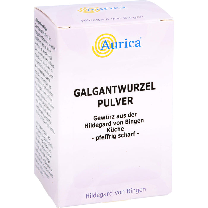 Aurica Galgantwurzel Pulver, 100 g Pulver