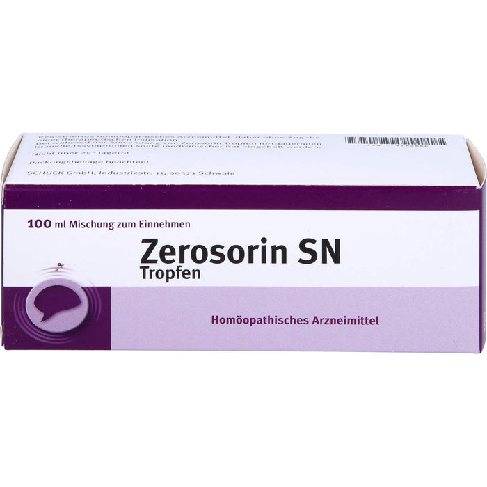 Zerosorin SN Tropfen, 100 ml TRO