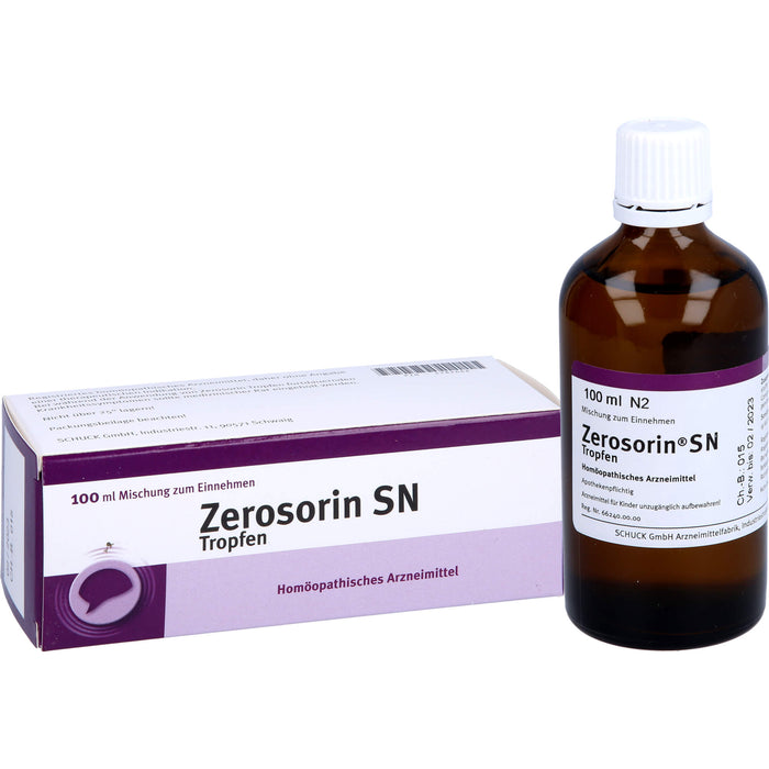 Zerosorin SN Tropfen, 100 ml TRO