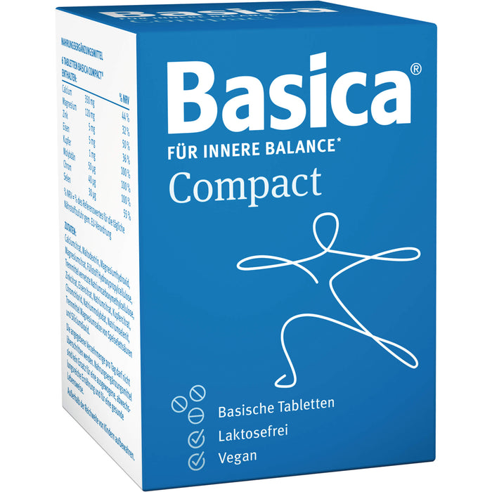 Basica Compact basische Tabletten, 360 St. Tabletten