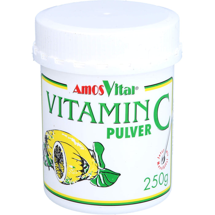 AmosVital Vitamin C Pulver, 250 g Pulver