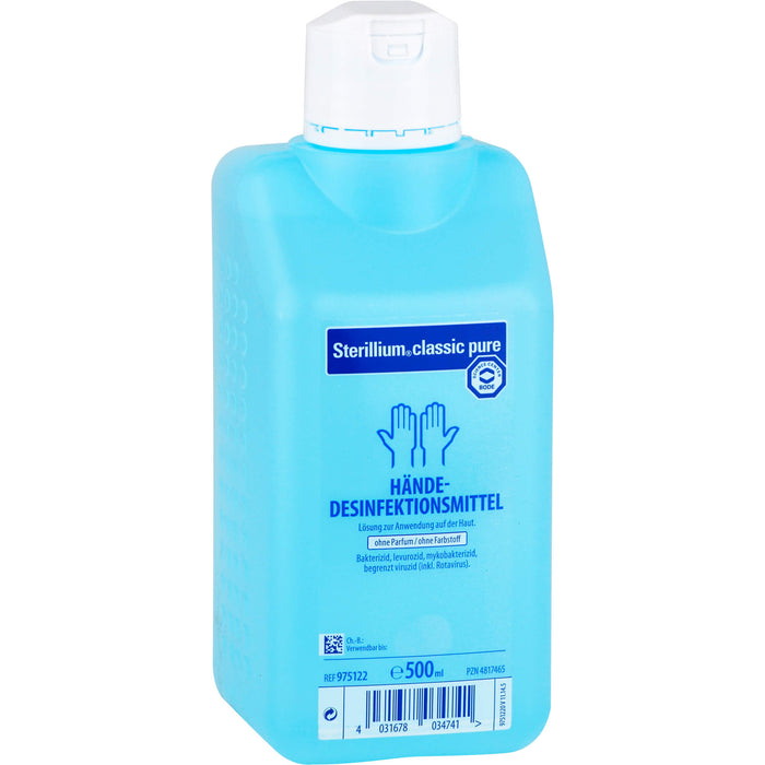 Sterillium classic pure Hände-Desinfektionsmittel, 500 ml Lösung