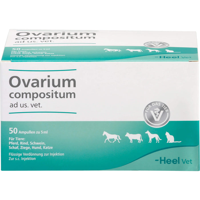 Heel Ovarium compositum ad us. vet. Ampullen, 50 St. Ampullen