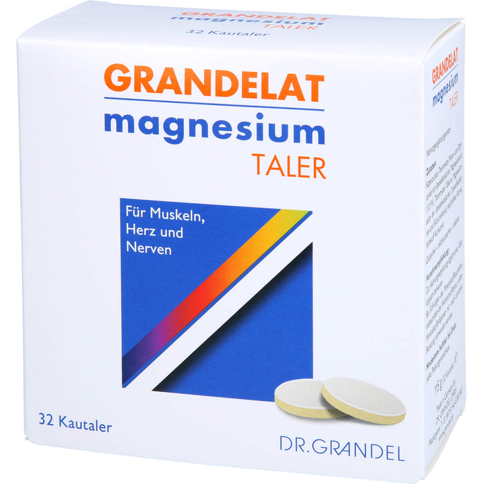 GRANDELAT Magnesium Taler 300 mg, 32 St. Tabletten