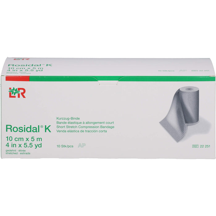 Rosidal K Kurzzugbinde 10cmx5m, 10 St BIN