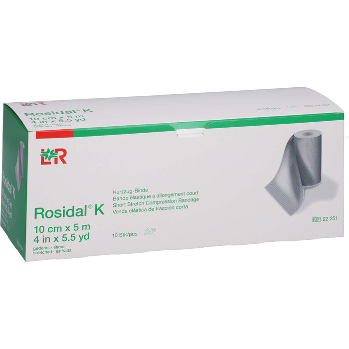 Rosidal K Kurzzugbinde 10cmx5m, 10 St BIN