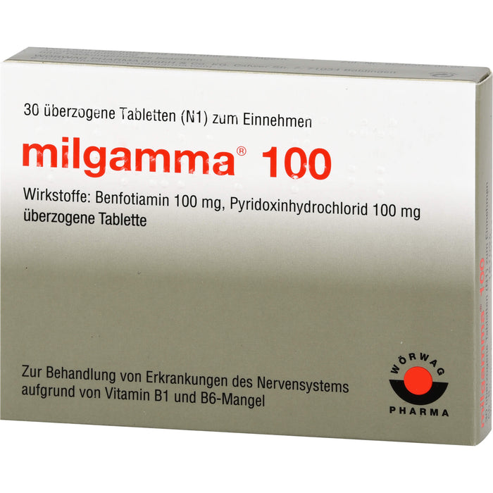 milgamma 100 Tabletten, 30 St. Tabletten