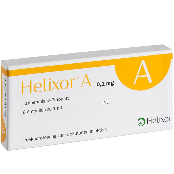 Helixor A 0,1 mg, 8 St. Ampullen